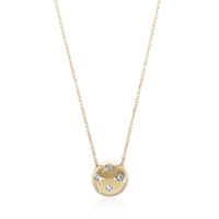 Tiffany & Co. Yellow Gold & Platinum Diamond Etoile Pendant fv