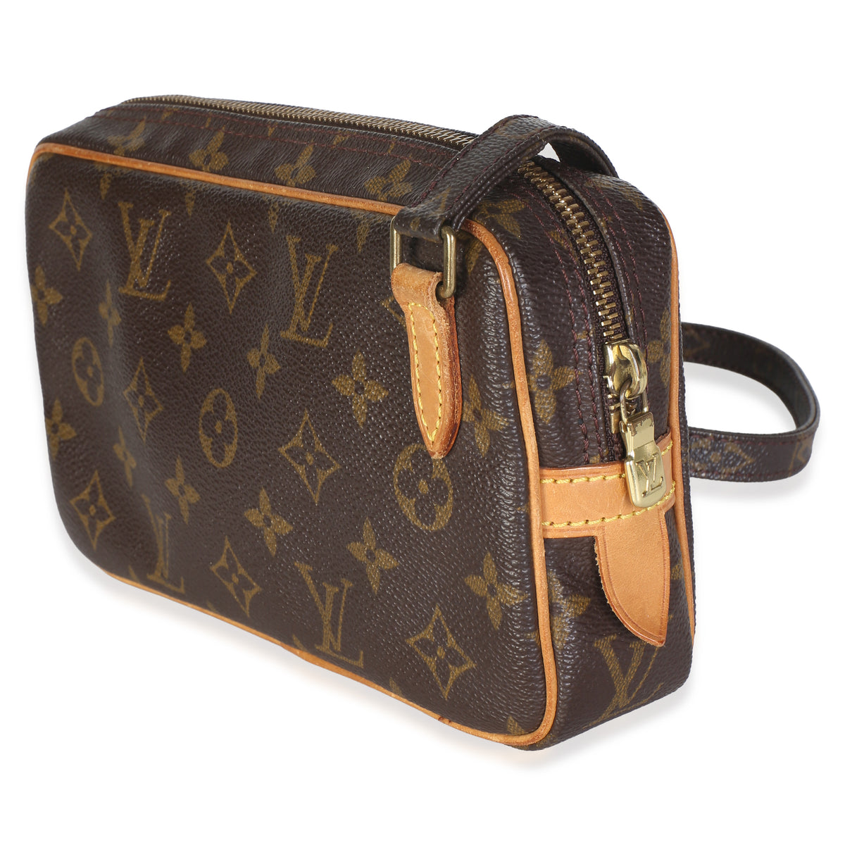 Louis Vuitton Monogram Canvas Pochette Marly Bandouliere Handbag 2