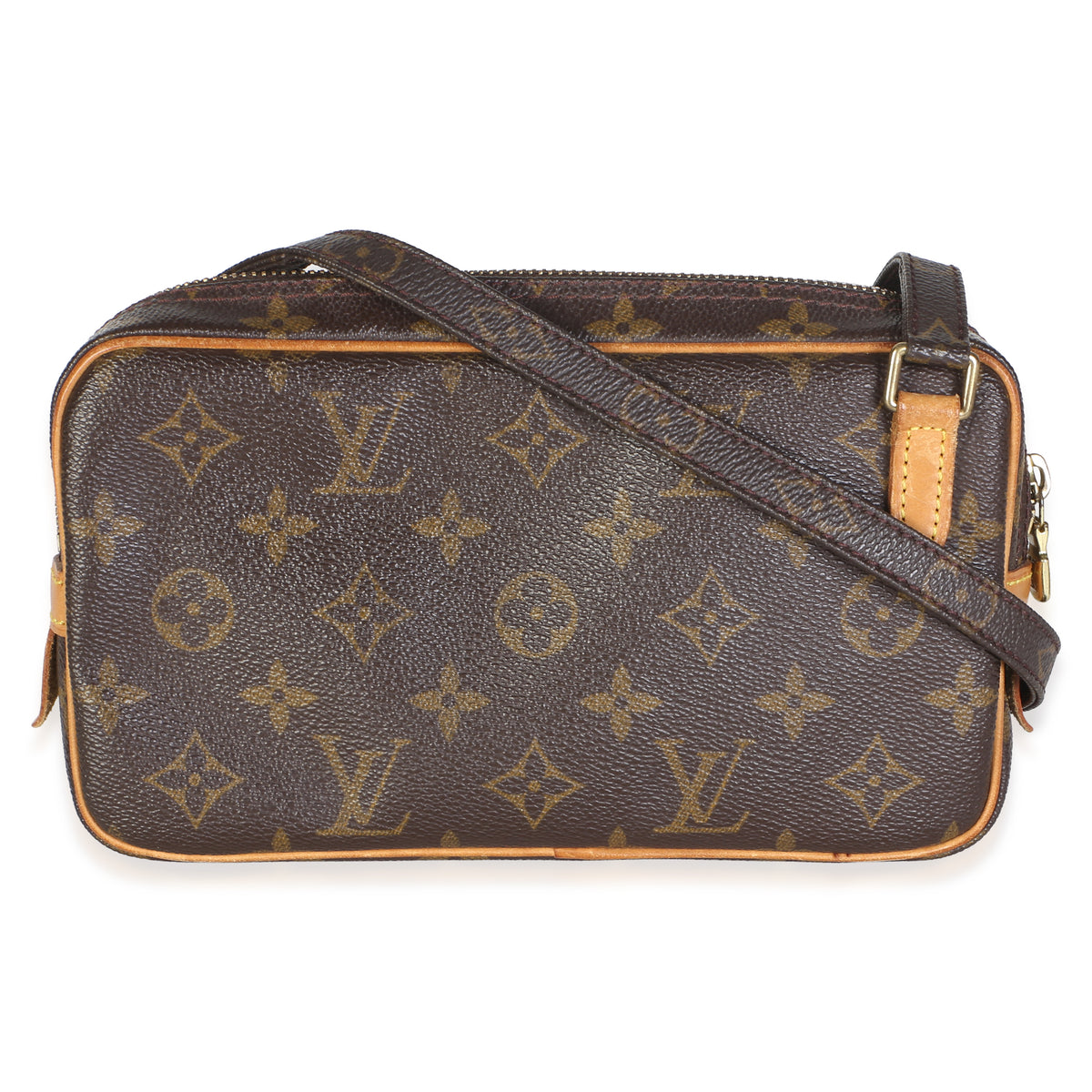 Louis Vuitton Monogram Canvas Pochette Marly Bandouliere Handbag id