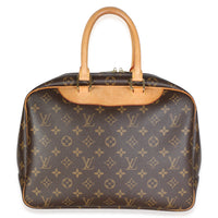 Louis Vuitton Monogram Canvas Deauville Handbag 4