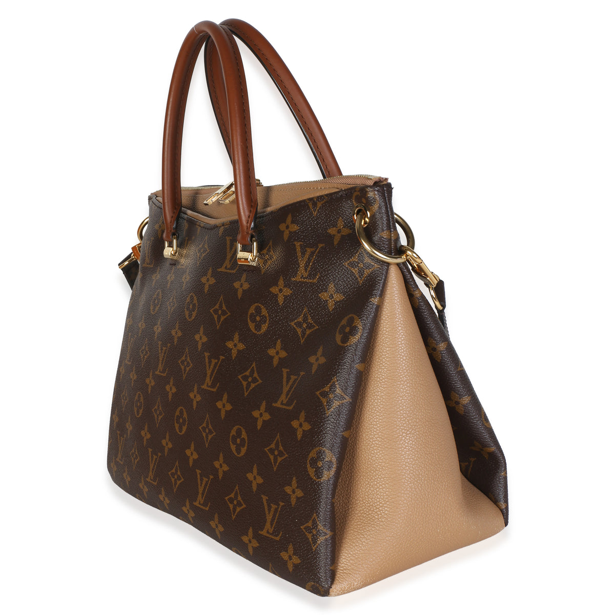 Louis Vuitton Sesame Monogram Canvas Pallas MM Handbag 2