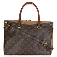 Louis Vuitton Sesame Monogram Canvas Pallas MM Handbag 4