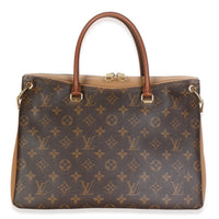 Louis Vuitton Sesame Monogram Canvas Pallas MM Handbag id