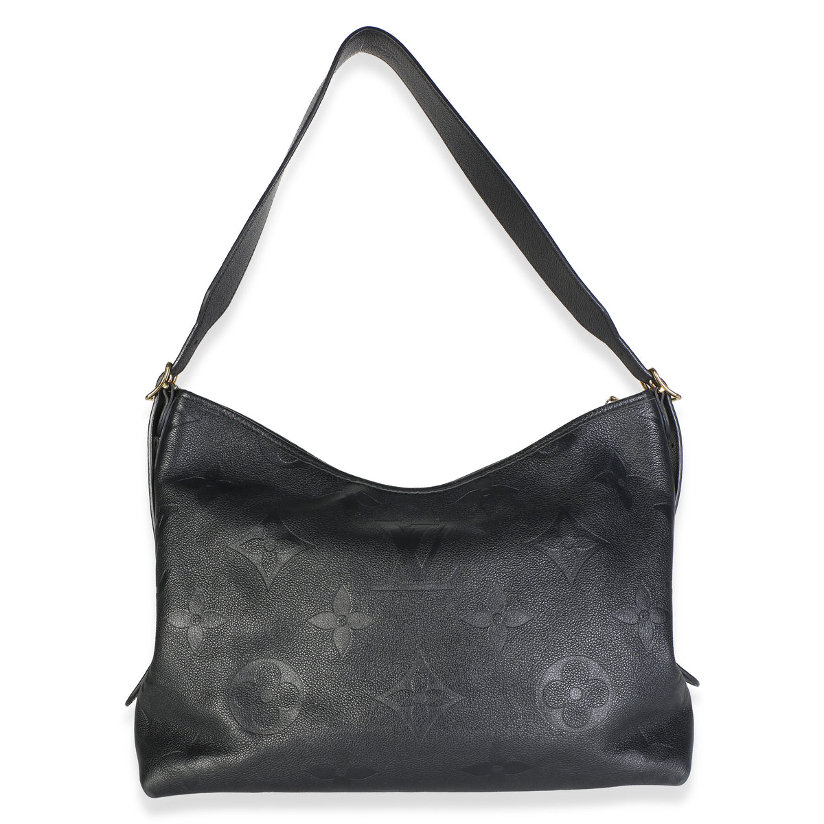 Louis Vuitton Black Monogram Empreinte CarryAll MM Handbag 4