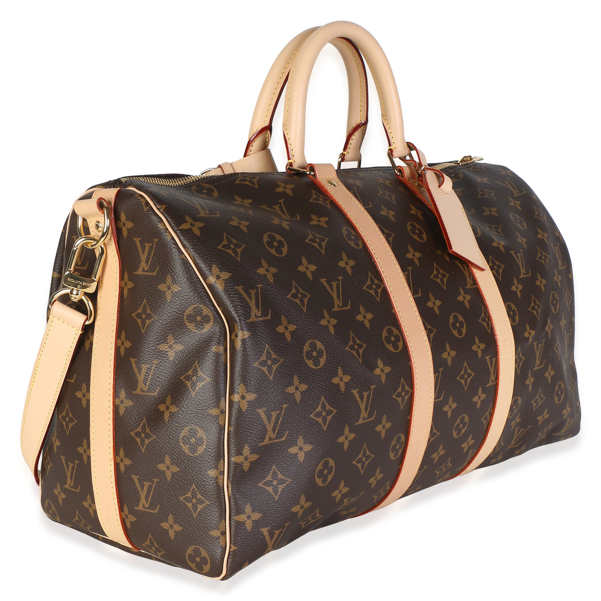 Louis Vuitton Monogram Canvas Keepall Bandouliere 45 Handbag 3