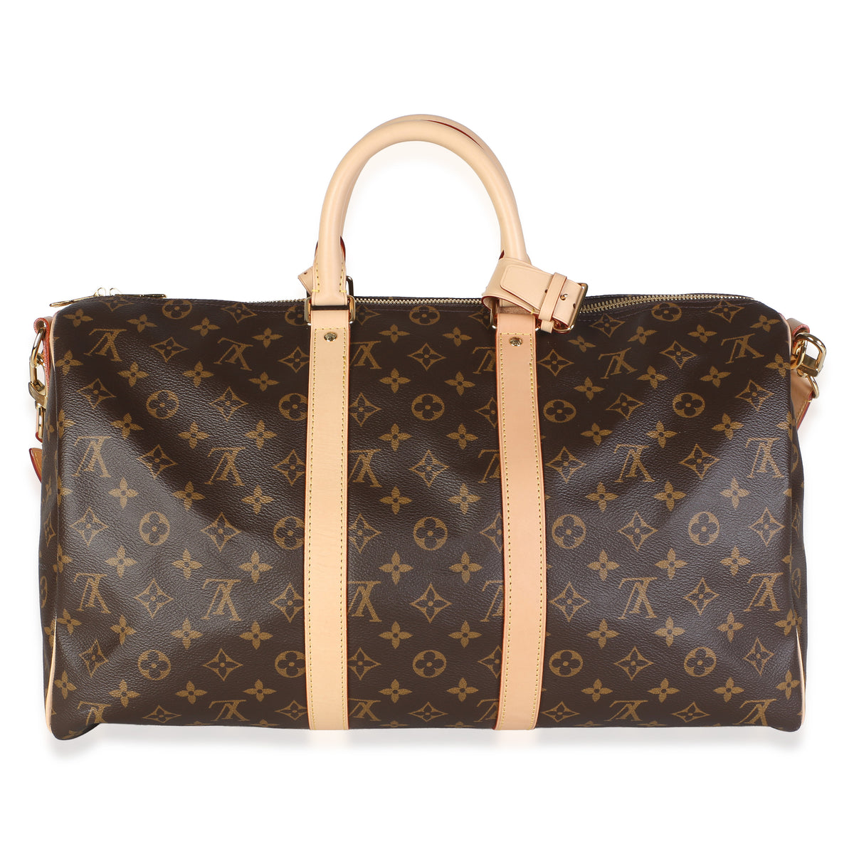 Louis Vuitton Monogram Canvas Keepall Bandouliere 45 Handbag 4