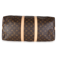 Louis Vuitton Monogram Canvas Keepall Bandouliere 45 Handbag 5