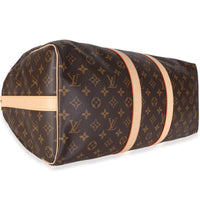 Louis Vuitton Monogram Canvas Keepall Bandouliere 45 Handbag 7
