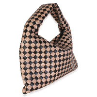 Bottega Veneta Fondant Natural Nappa Raffia Intrecciato Small Hop Hobo Handbag 3