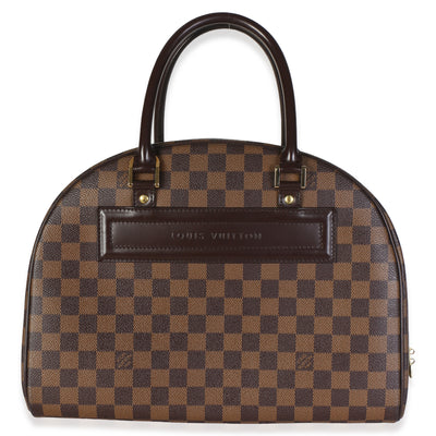 Louis Vuitton Damier Ebene Canvas Nolita Handbag fv