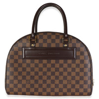 Louis Vuitton Damier Ebene Canvas Nolita Handbag fv