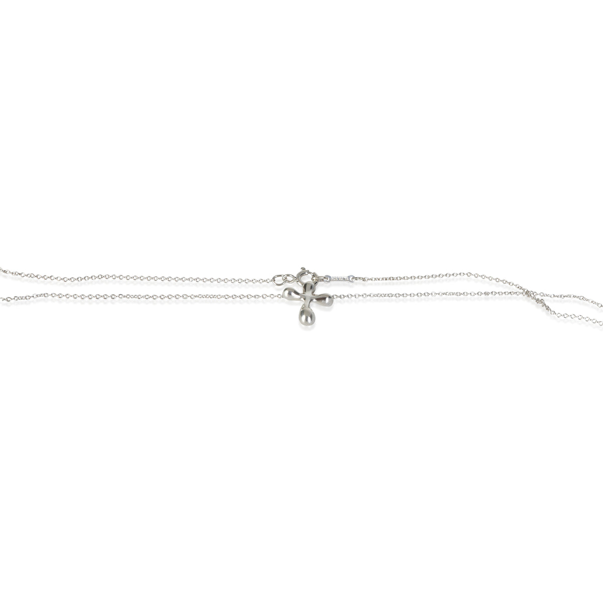 Tiffany & Co. Sterling Silver Elsa Peretti Cross Pendant 2
