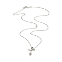 Tiffany & Co. Sterling Silver Elsa Peretti Cross Pendant 3