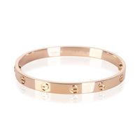 Cartier Rose Gold Love Bracelet fv