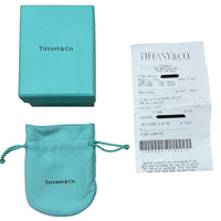 Tiffany & Co. White Gold Diamond Metro Circle Pendant box
