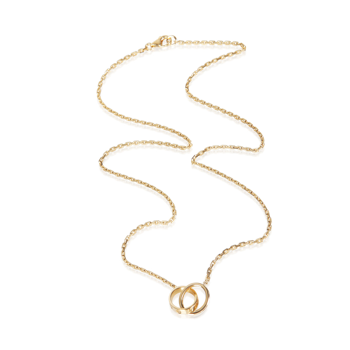 Cartier Yellow Gold Diamond Love Pendant 3