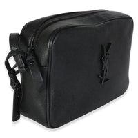 Saint Laurent Black Calfskin Monogram Lou Camera Bag Handbag 3