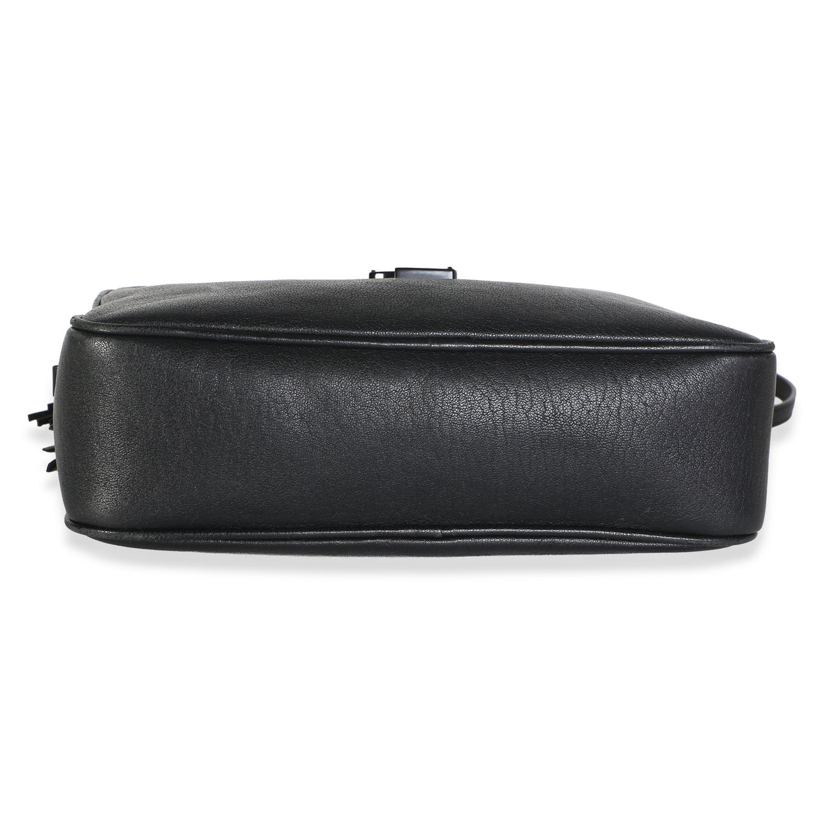 Saint Laurent Black Calfskin Monogram Lou Camera Bag Handbag 5