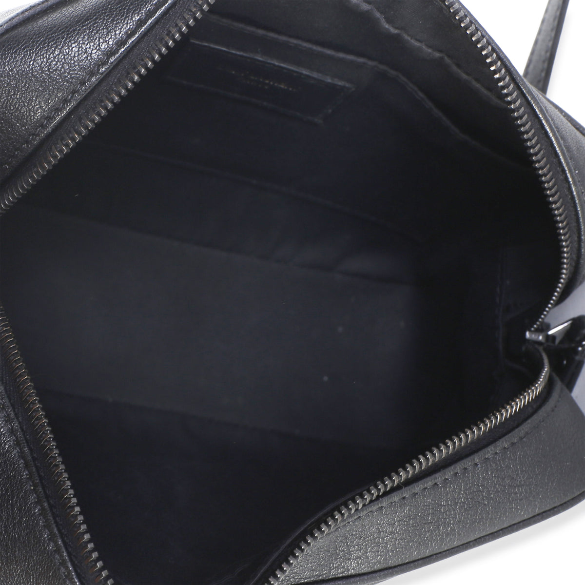 Saint Laurent Black Calfskin Monogram Lou Camera Bag Handbag 8