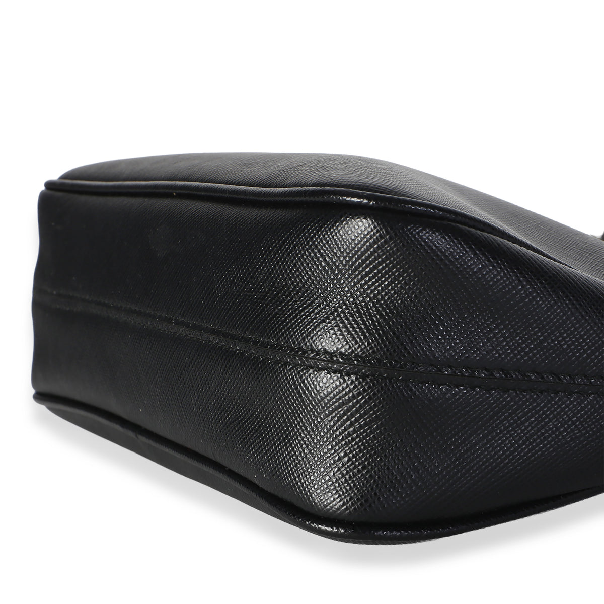 Prada Black Saffiano Re Edition 2005 Shoulder Bag Handbag 6
