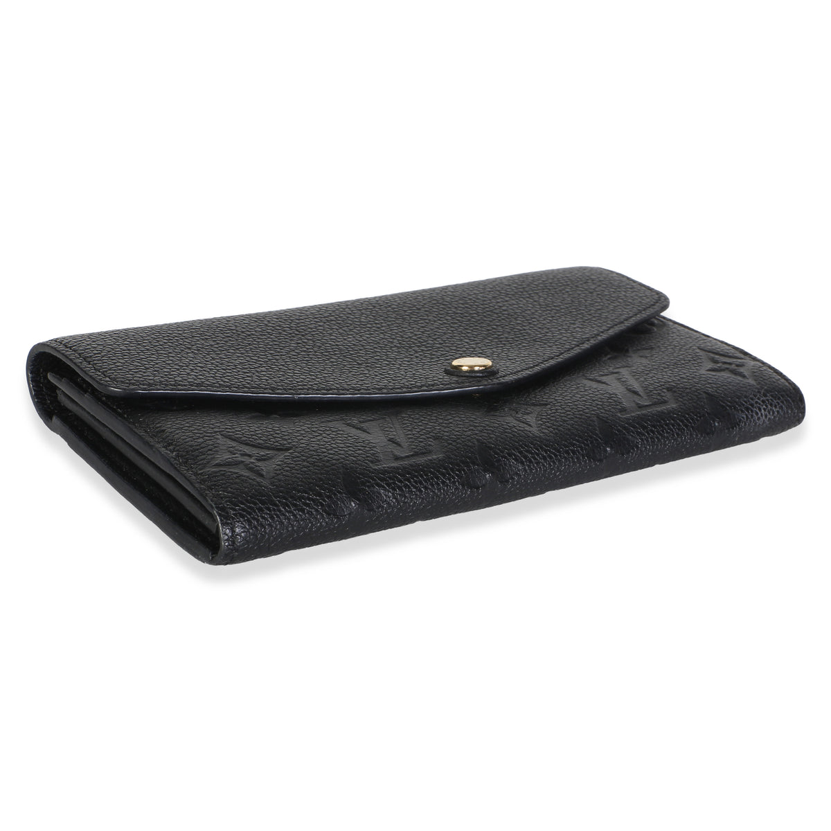 Louis Vuitton Black Monogram Empreinte Sarah Wallet Wallet 7