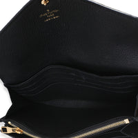 Louis Vuitton Black Monogram Empreinte Sarah Wallet Wallet 8