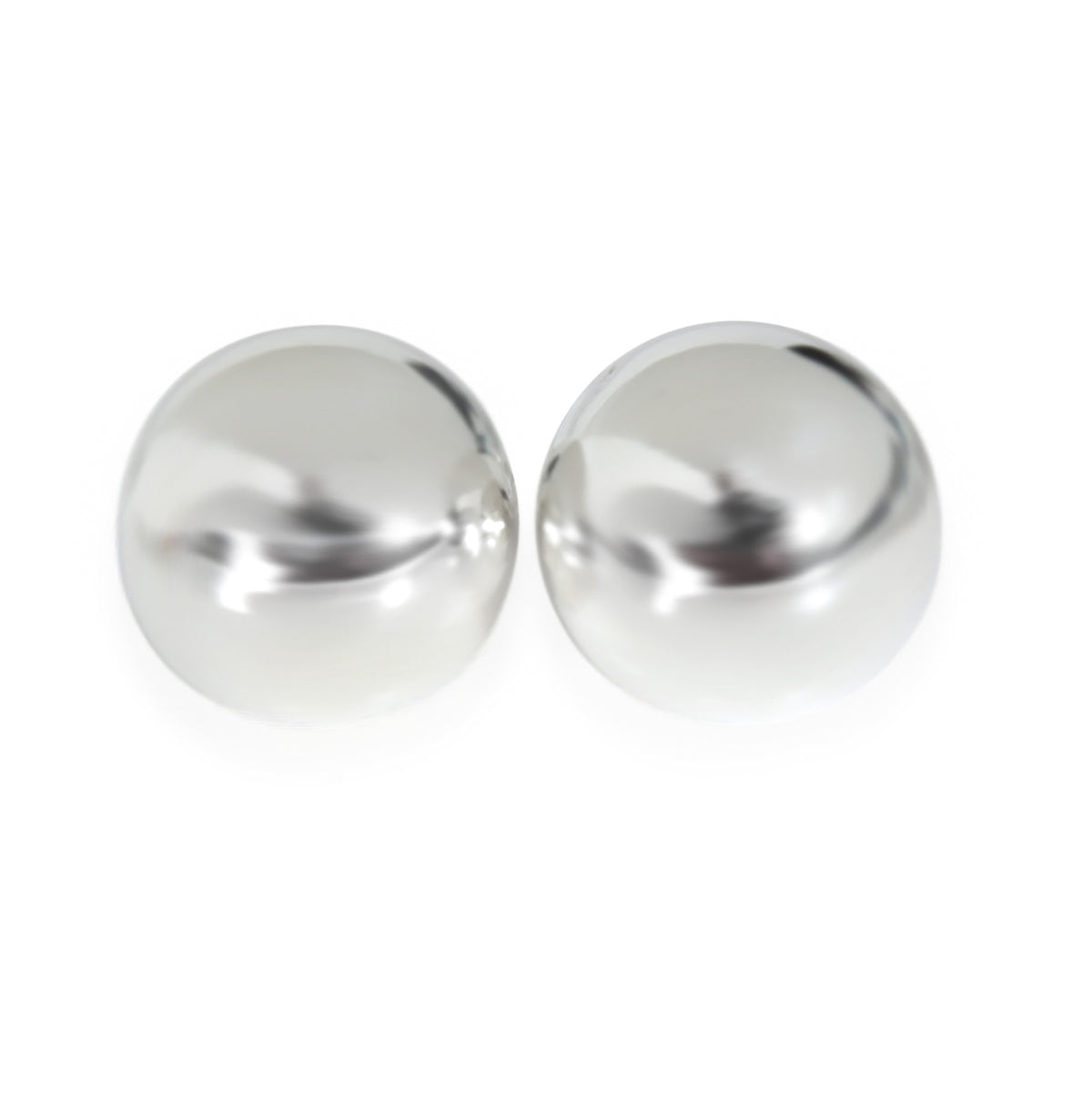 Tiffany & Co. Sterling Silver HardWear Ball Earrings