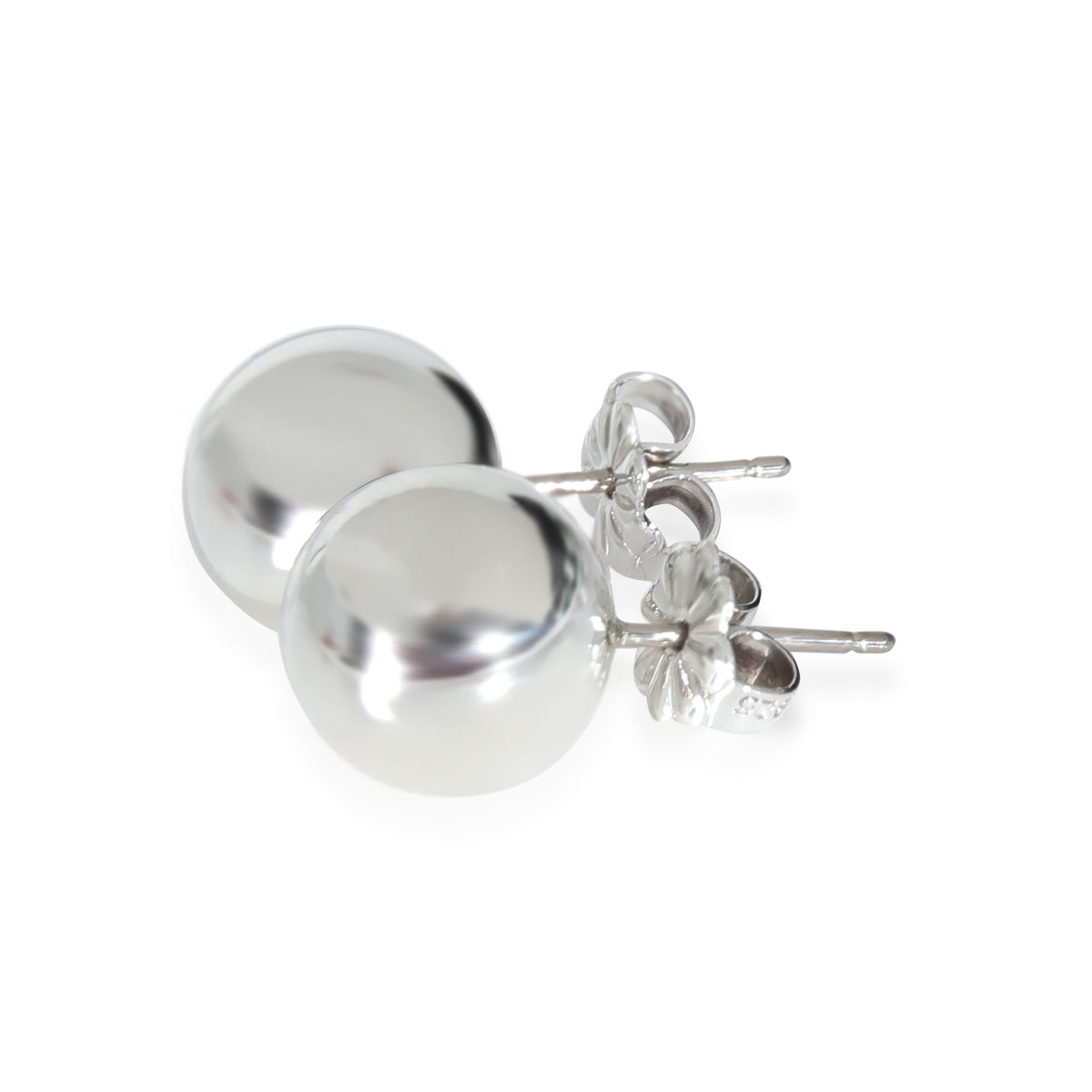Tiffany & Co. Sterling Silver HardWear Ball Earrings