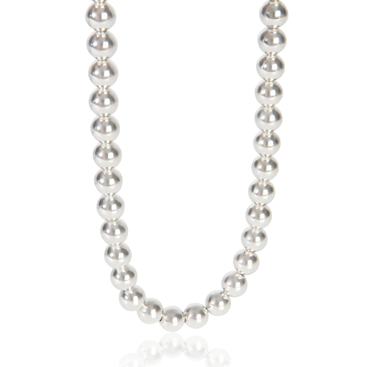 Tiffany & Co. Sterling Silver HardWear Ball Necklace