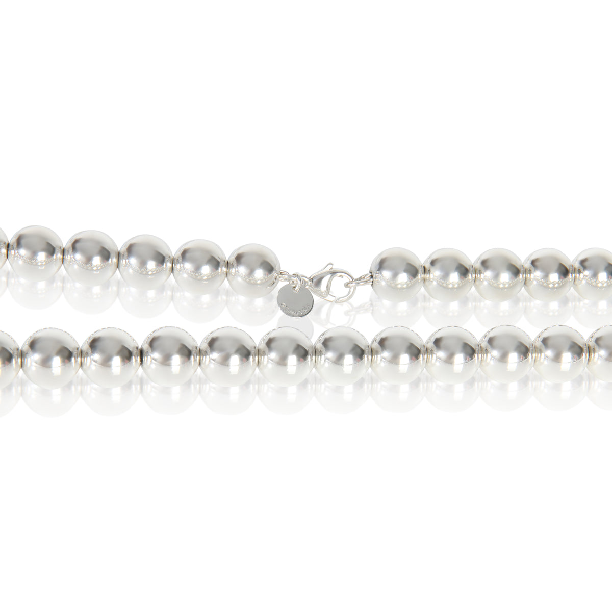 Tiffany & Co. Sterling Silver HardWear Ball Necklace