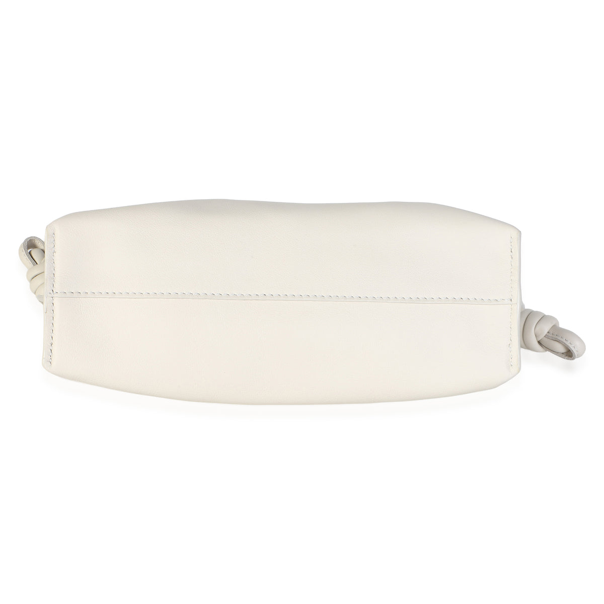 Loewe White Nappa Calfskin Mini Flamenco Clutch Handbag 5