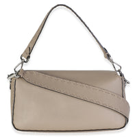 Fendi Tan Roma Selleria Nappa Sintetica Tape Stitch Baguette NM Handbag 4