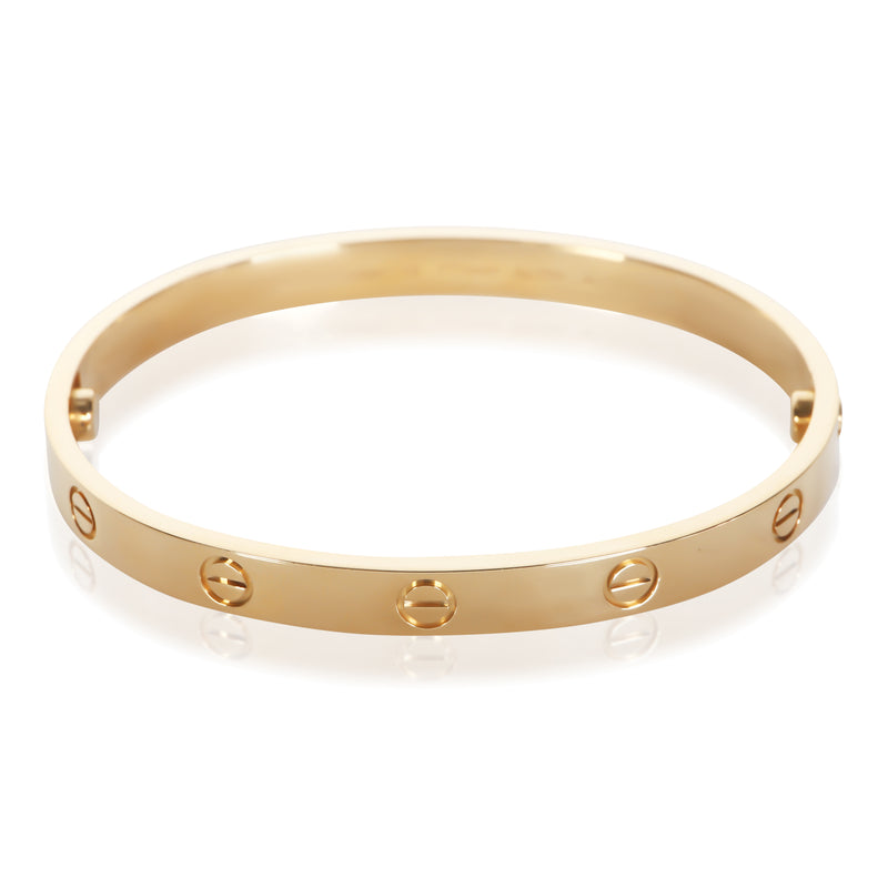 Cartier Yellow Gold Love Bracelet fv