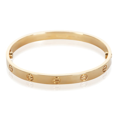 Cartier Yellow Gold Love Bracelet fv
