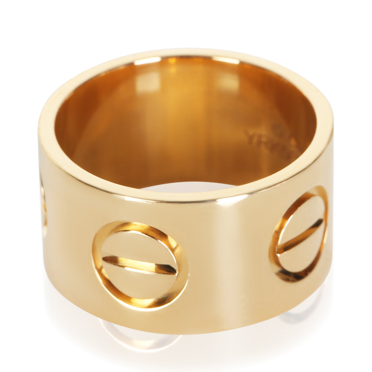 Cartier Yellow Gold Wide Love Ring 2