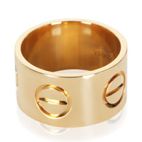 Cartier Yellow Gold Wide Love Ring 2