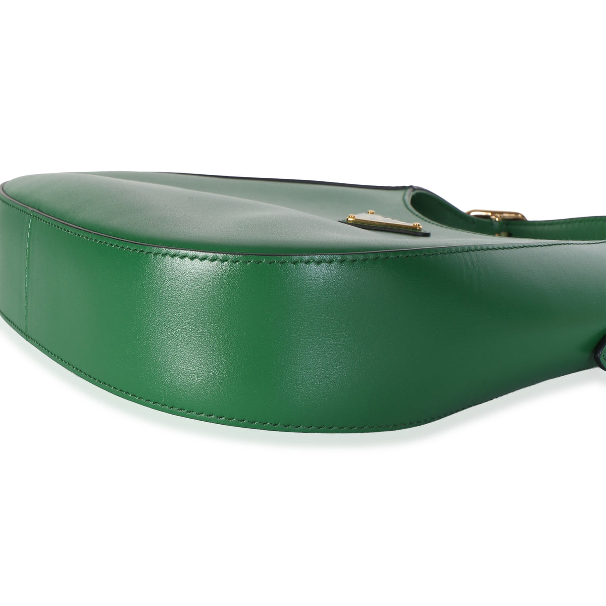 Prada Green Box Calf Shoulder Bag Handbag 6