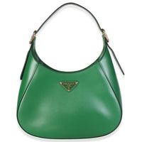 Prada Green Box Calf Shoulder Bag Handbag id