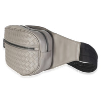 Bottega Veneta Grey Intrecciato Nappa Belt Bag Handbag 2
