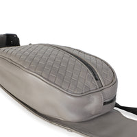 Bottega Veneta Grey Intrecciato Nappa Belt Bag Handbag 6