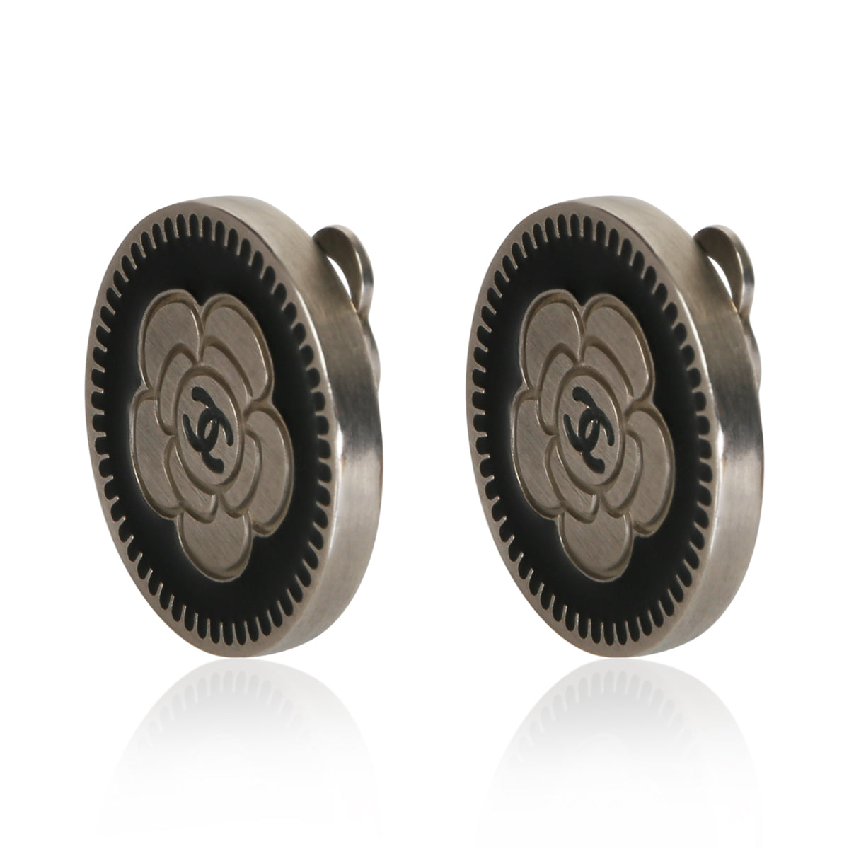 Chanel 2006 Camelia Earrings 2