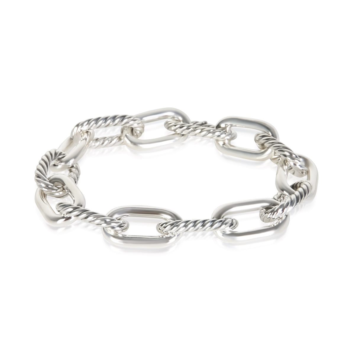 David Yurman Sterling Silver Madison Chain Bracelet fv