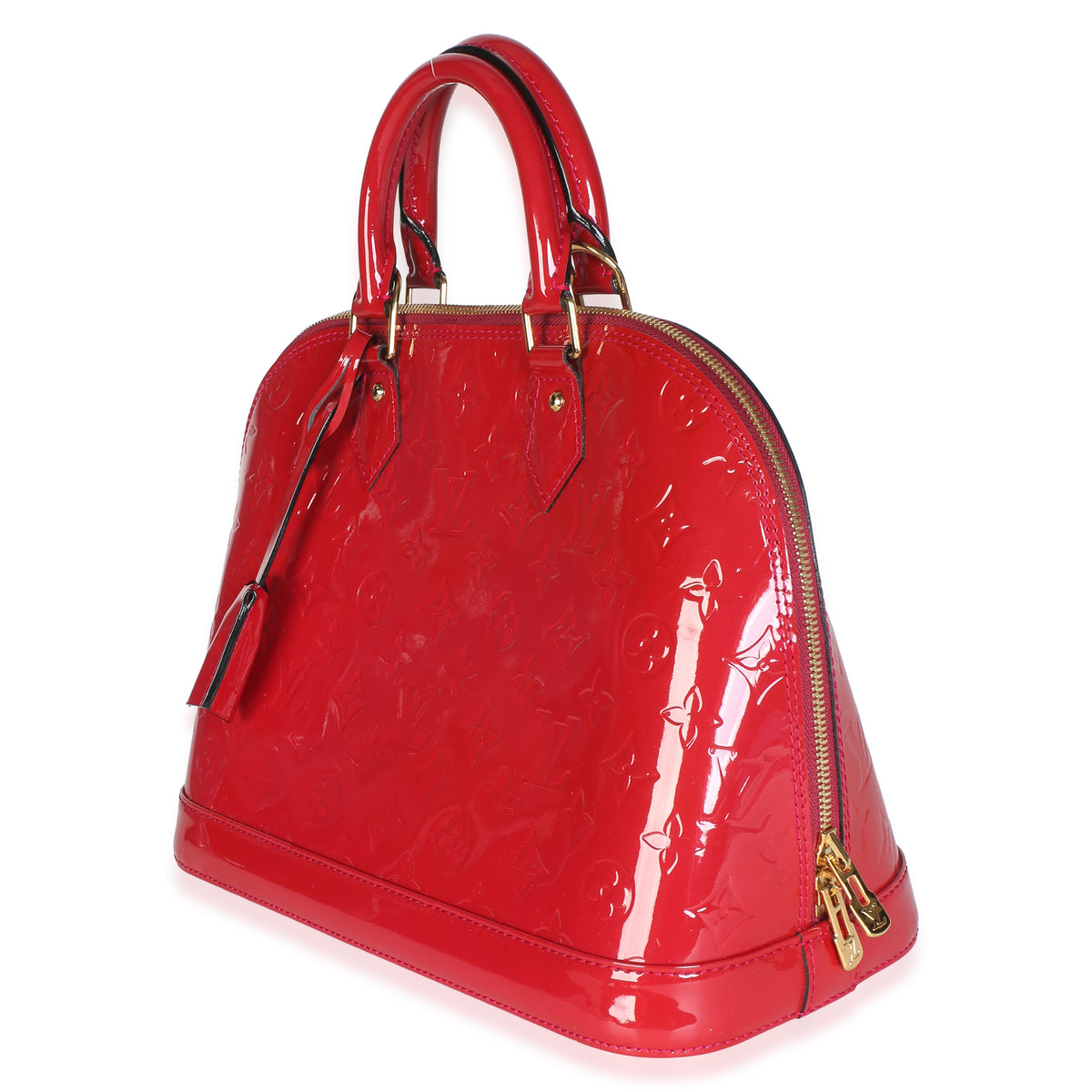 Louis Vuitton Pomme D'Amour Monogram Vernis Alma PM Handbag 2
