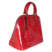 Louis Vuitton Pomme D'Amour Monogram Vernis Alma PM Handbag 3