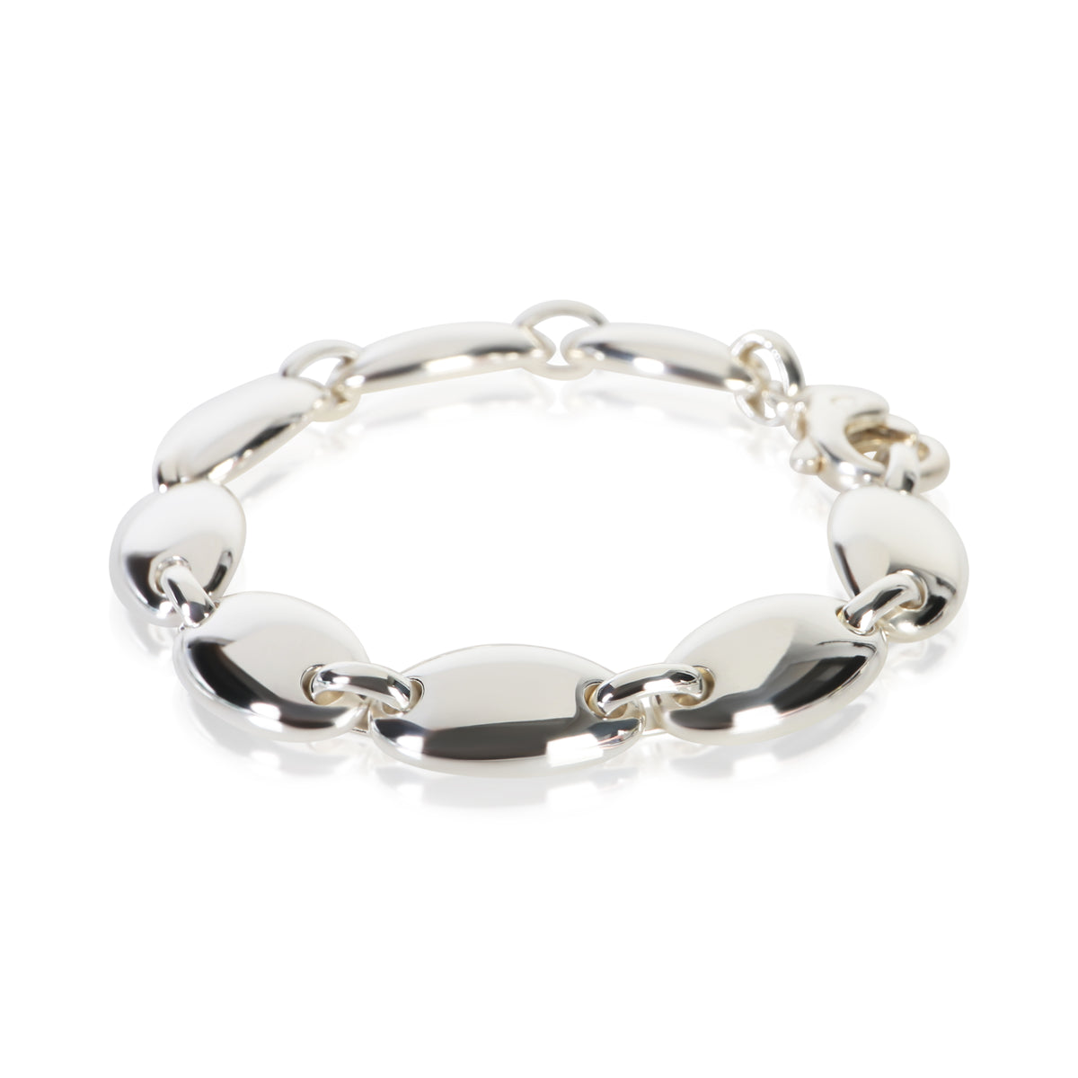 Tiffany & Co. Sterling Silver Vintage Pebble Link Bracelet