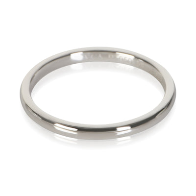 Van Cleef & Arpels Platinum Tendrement 2mm Band fv