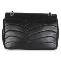 Chanel Black Chevron Lambskin Medium Paris Seoul Pagoda Flap Bag Handbag 4