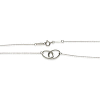 Tiffany & Co. Sterling Silver Double Loop Pendant 2