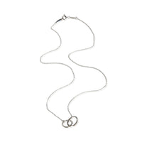 Tiffany & Co. Sterling Silver Double Loop Pendant 3