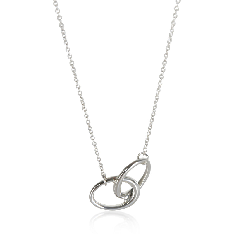 Tiffany & Co. Sterling Silver Double Loop Pendant fv